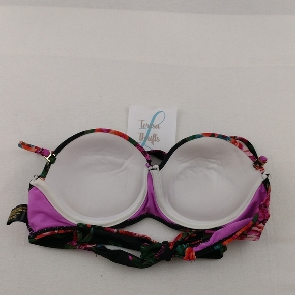 Endless sun rose bikini top size L - Picture 5 of 7